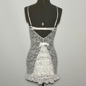 VICTORIA'S SECRET White "The Lacie" Lingerie Size S/P NWOT